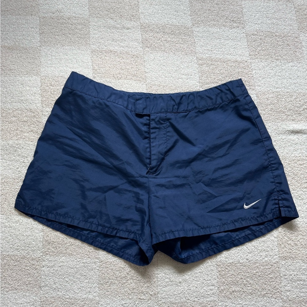 Nike Women's Navy Blue Shorts